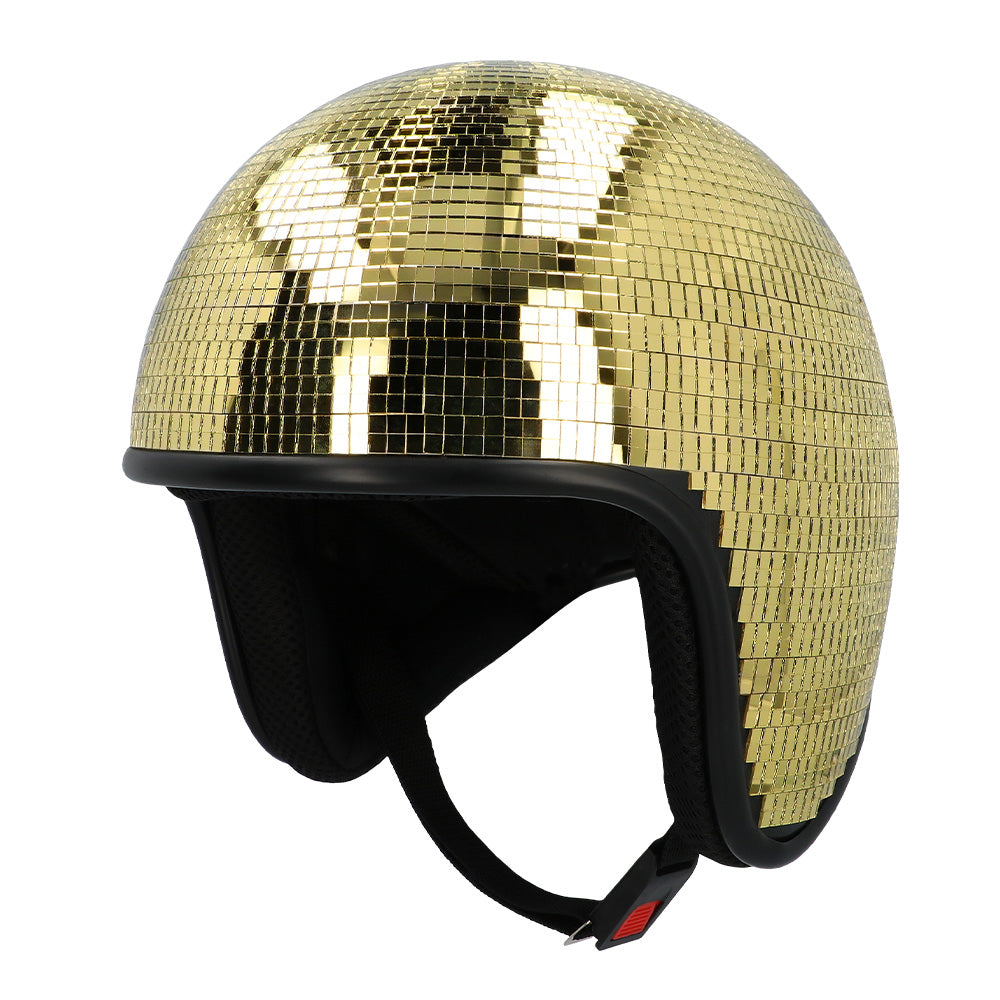 Helm Discokugel gold – Bild 1 | LuxeStyle