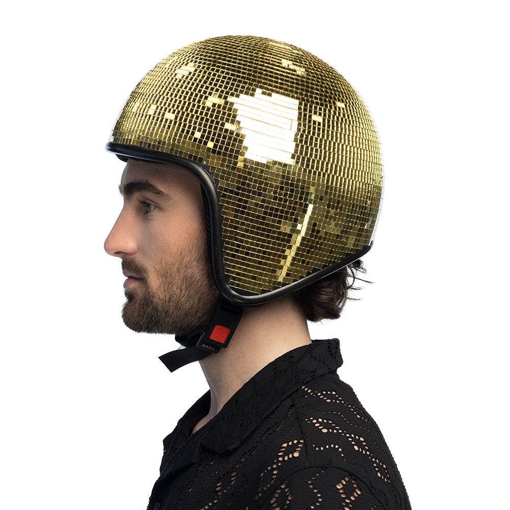 Helm Discokugel gold – Bild 3 | LuxeStyle