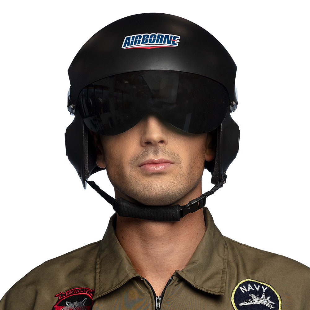 Helm Pilot mit Visier