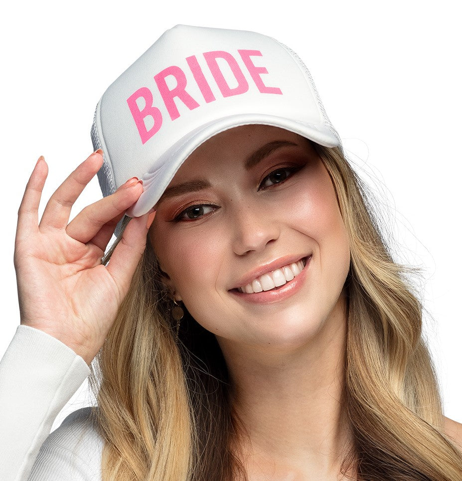 Baseball Cap weiss Bride – Bild 2 | LuxeStyle