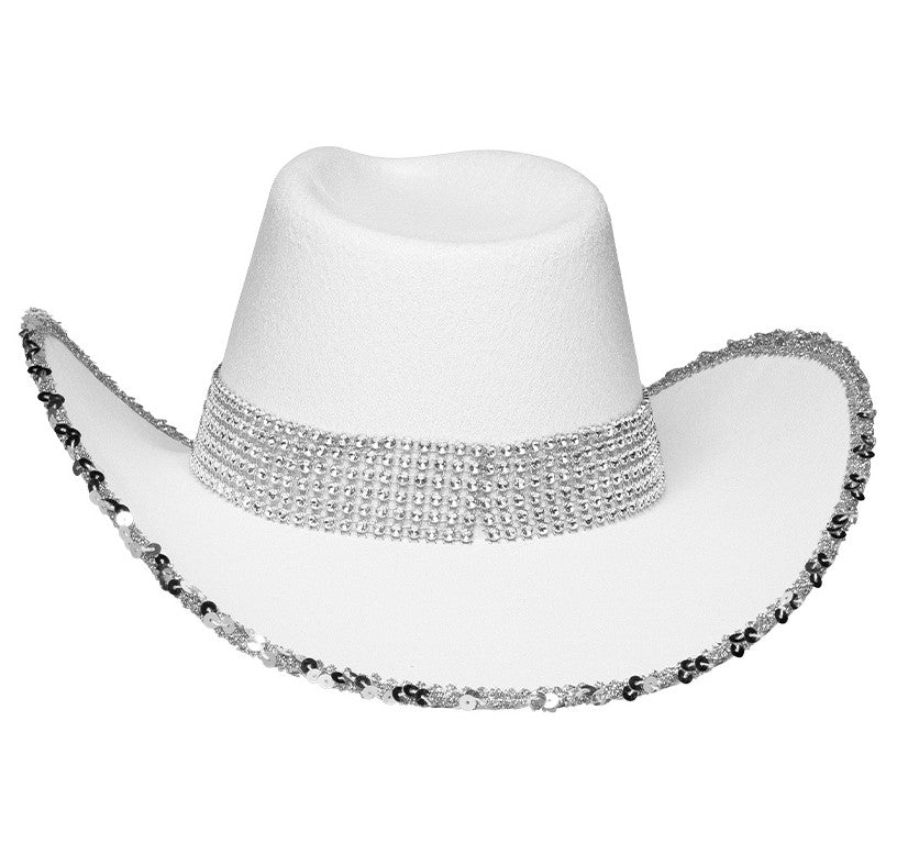 Cowboy Hut Girls weiss – Bild 3 | LuxeStyle