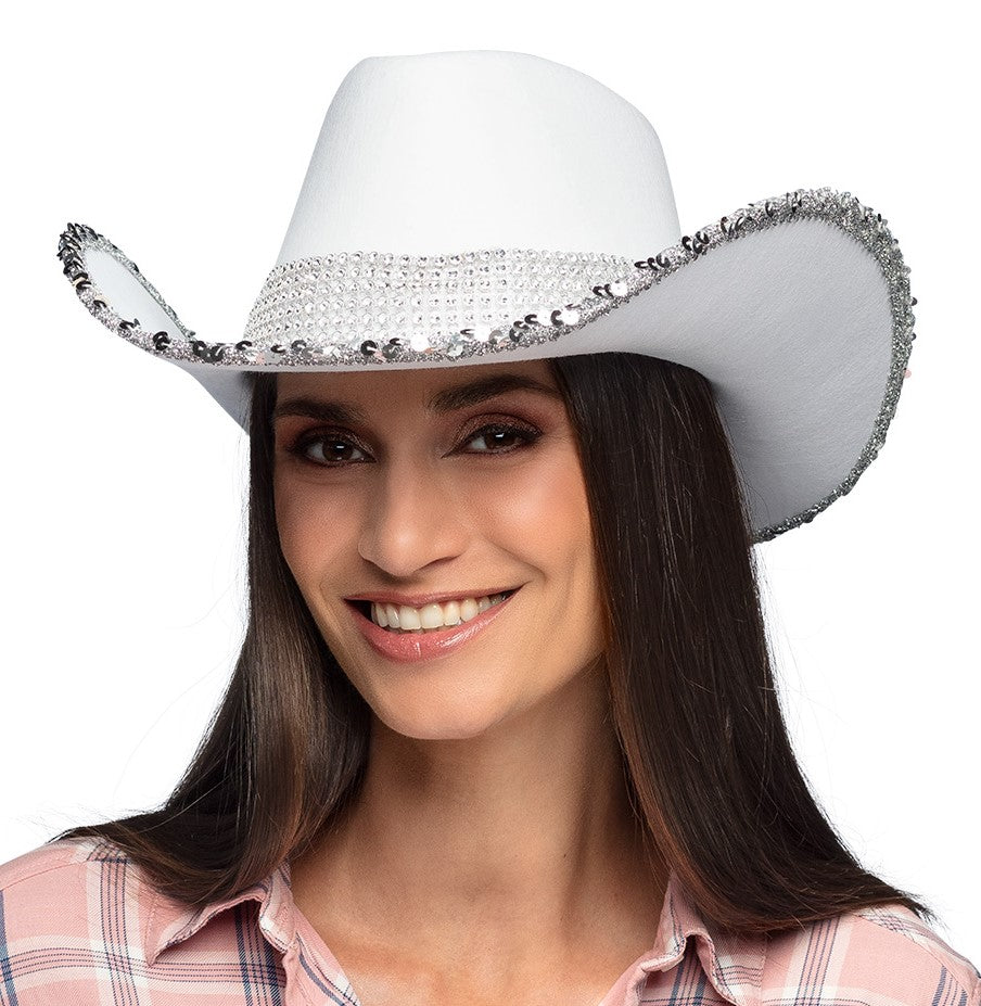 Cowboy Hut Girls weiss – Bild 4 | LuxeStyle