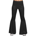 Schlaghosen schwarz stretch