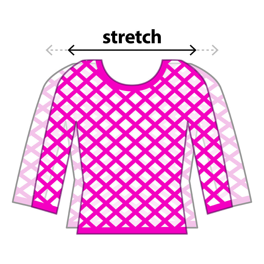 Netz Shirt neon rosa