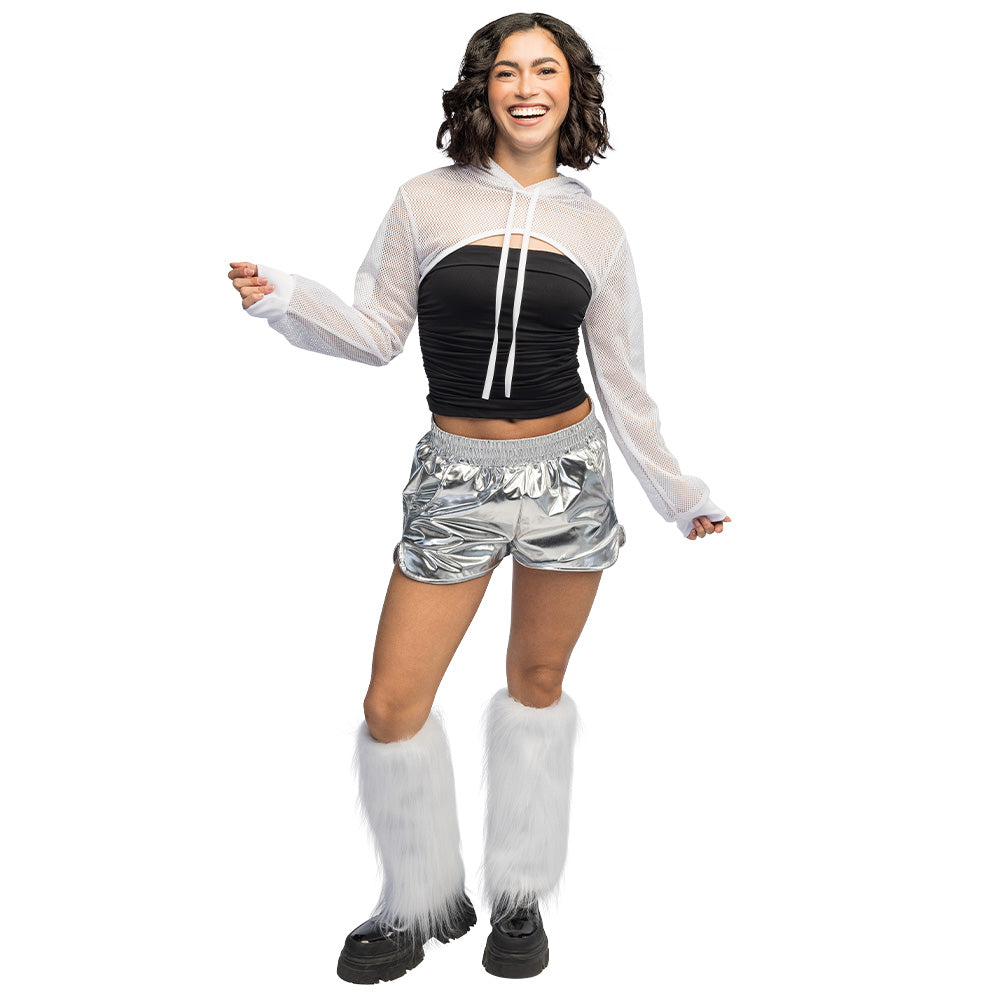 Bolero Fischernetz weiss