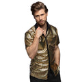 Disco Hemd diamond gold · Gr. L