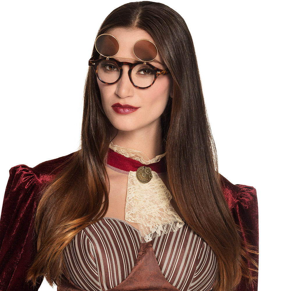 Partybrille Steampunk Vintage – Bild 2 | LuxeStyle