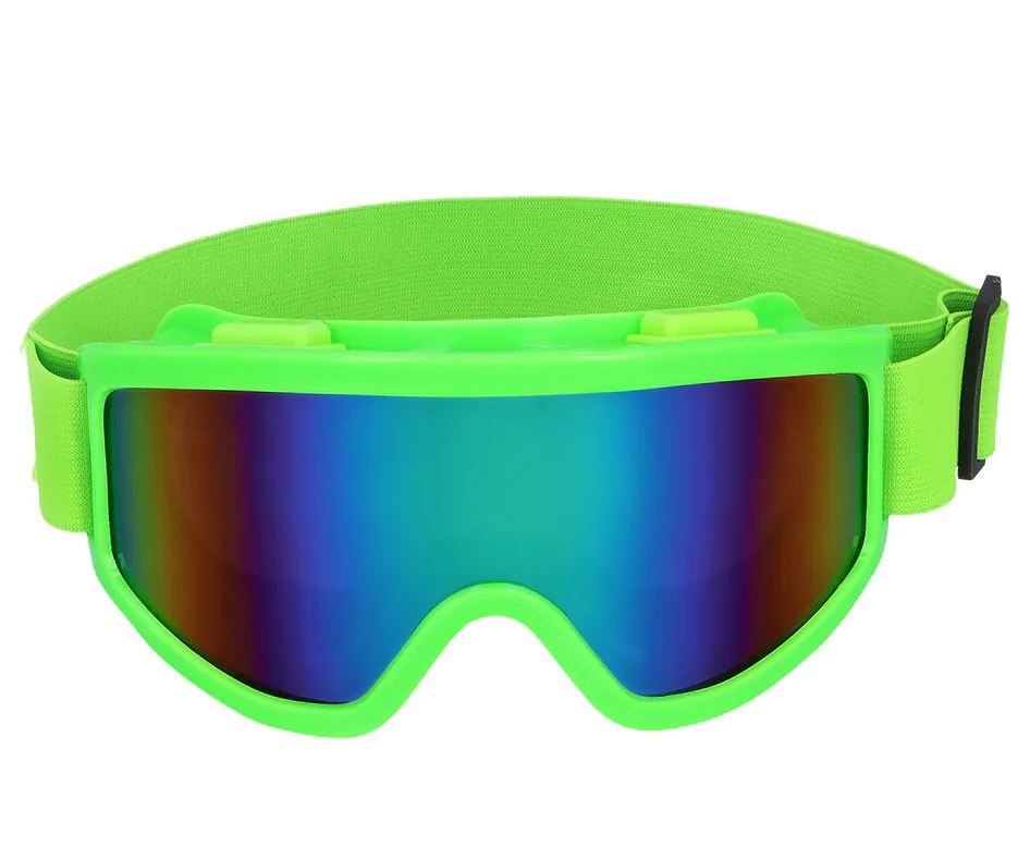 Party Skibrille neongrün – Bild 1 | LuxeStyle