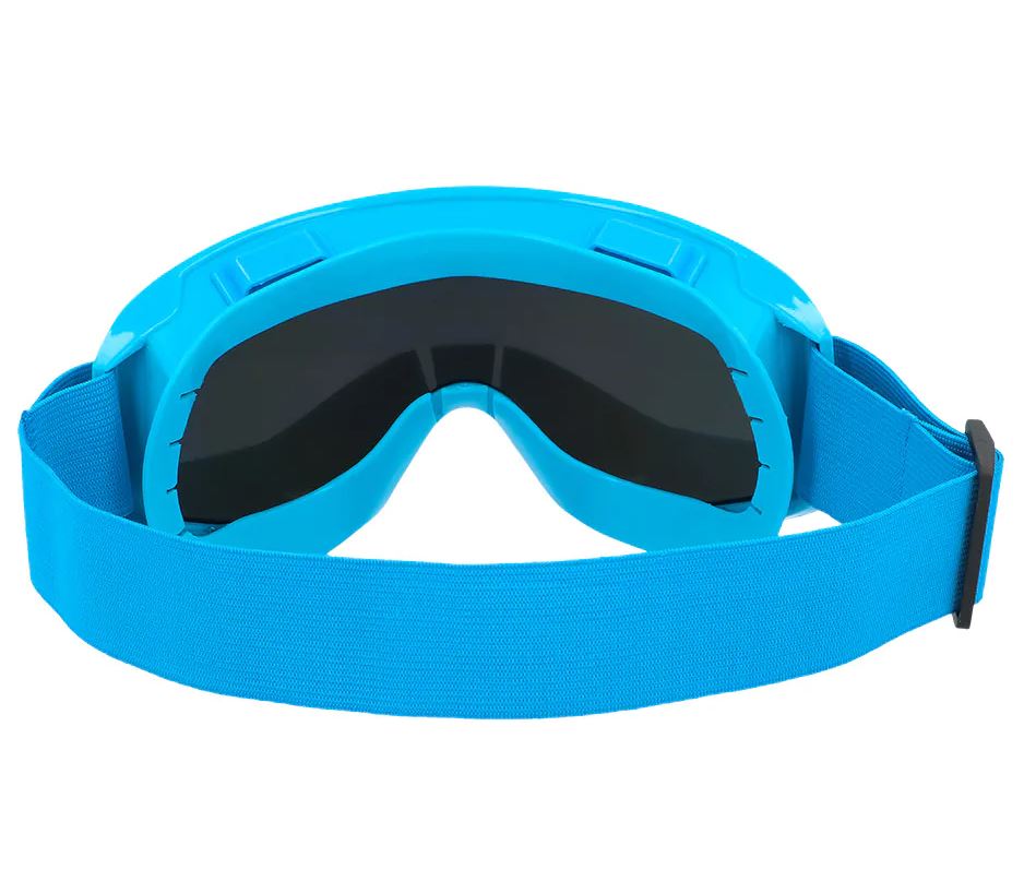 Party Skibrille neonblau
