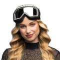 Party Skibrille Galaxy schwarz