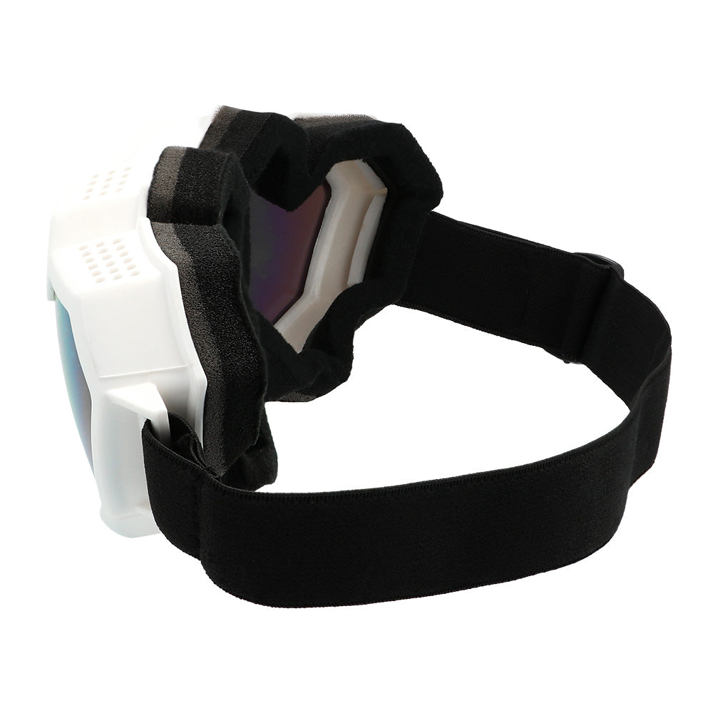 Partybrille weiss Herzform