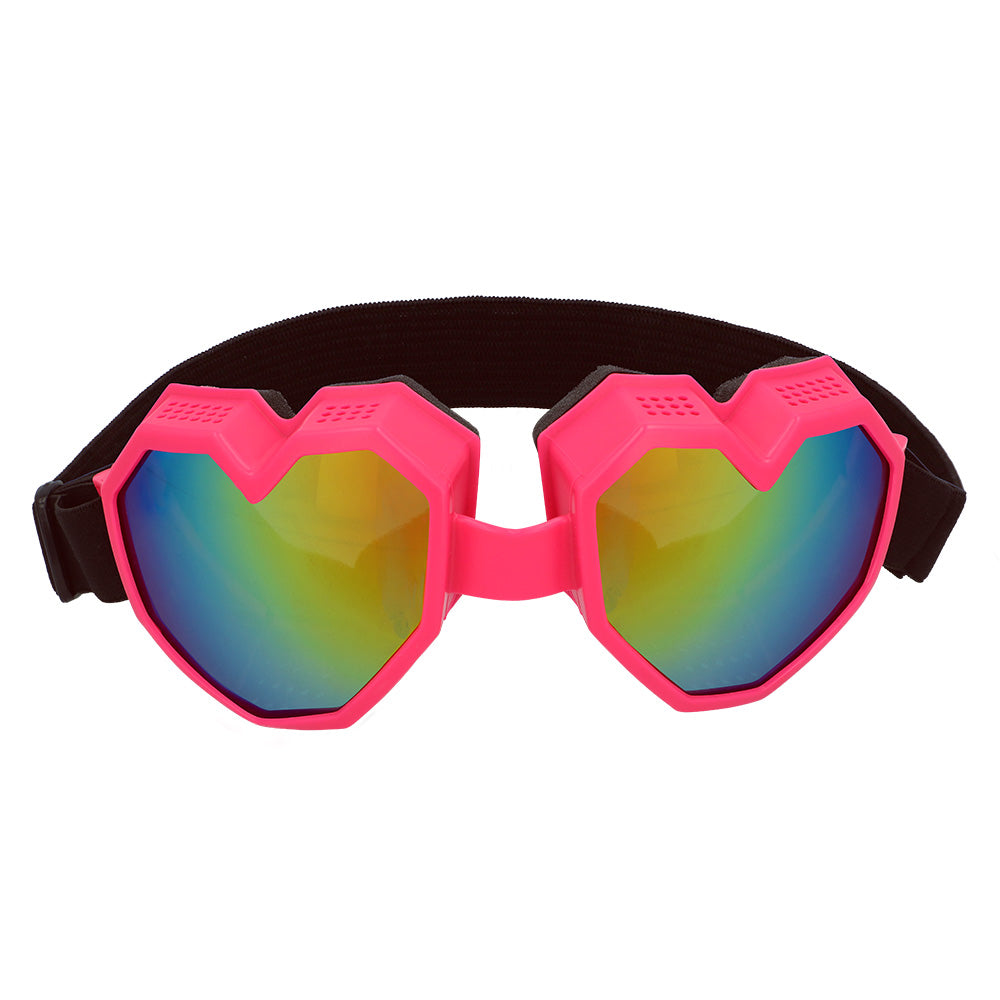 Partybrille rosa Herzform – Bild 2 | LuxeStyle