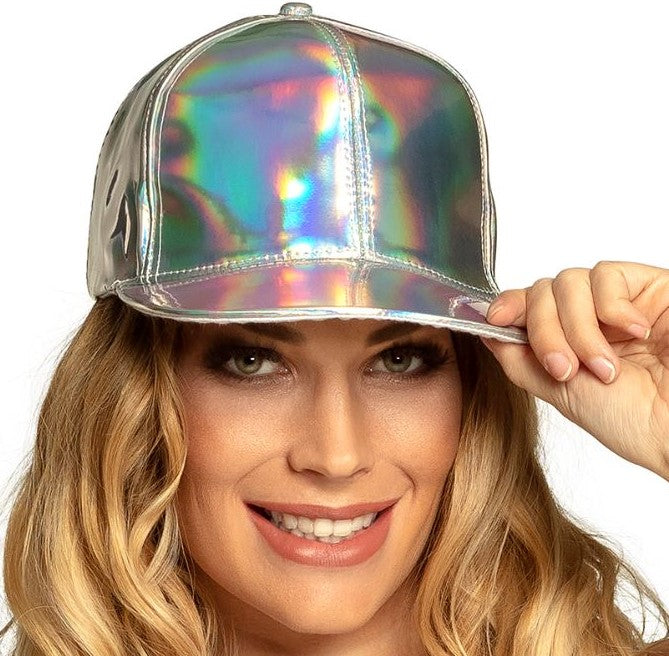 Baseballcap Holo silver – Bild 2 | LuxeStyle