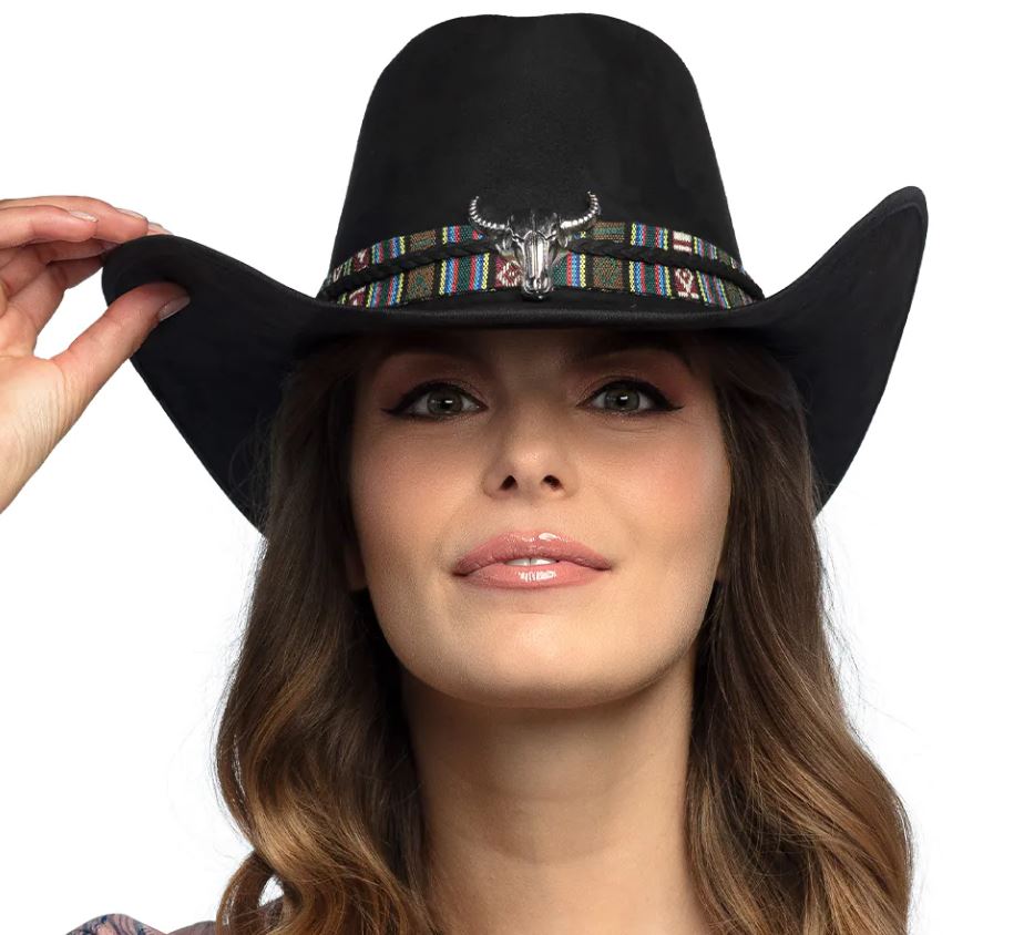 Hut Django schwarz – Bild 3 | LuxeStyle