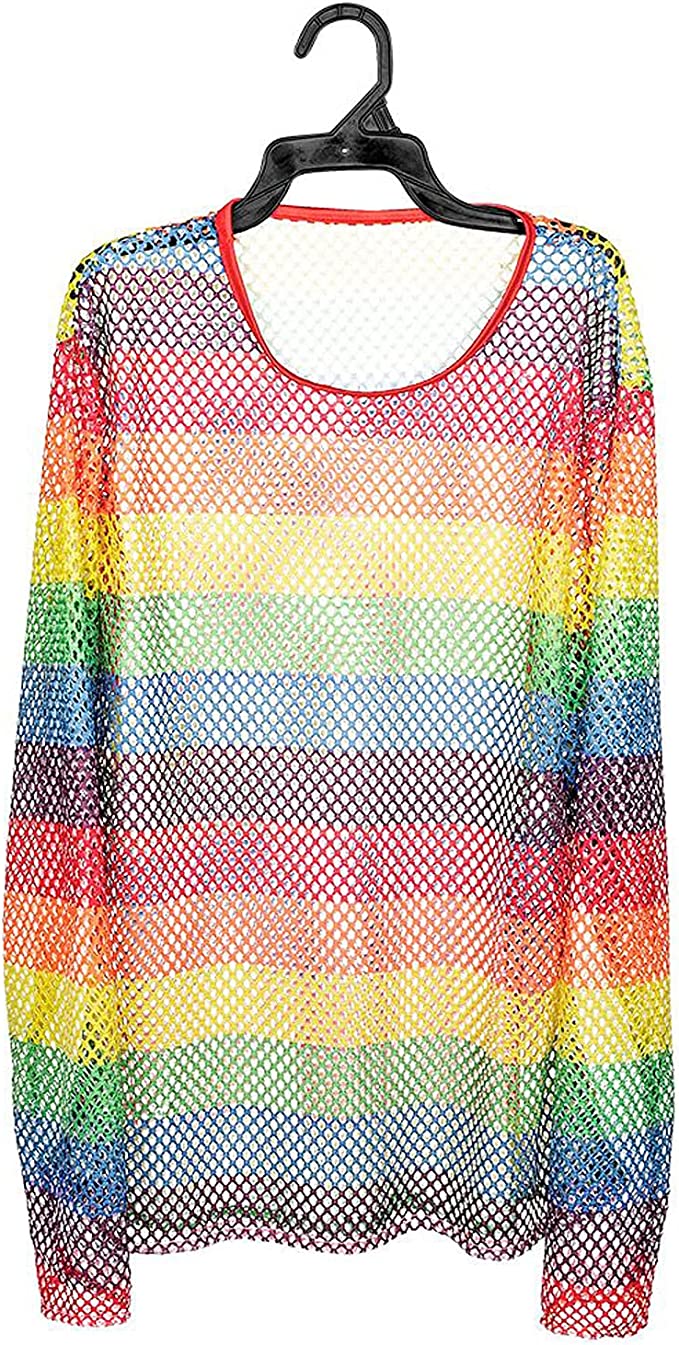 Netz Shirt Regenbogen – Bild 2 | LuxeStyle