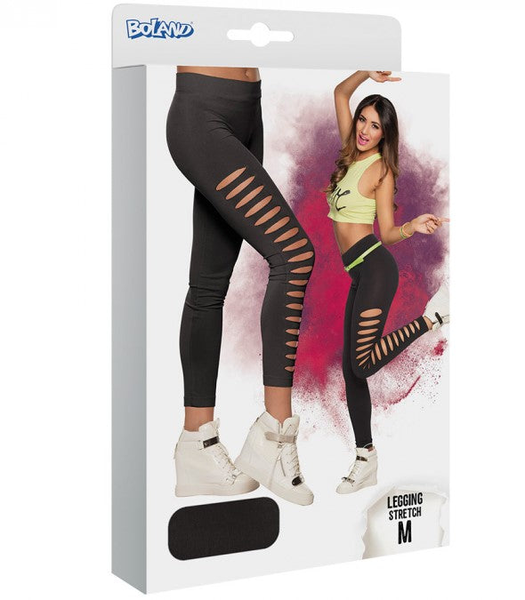 Leggins schwarz stretch