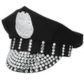 Mütze Polizei Rock schwarz