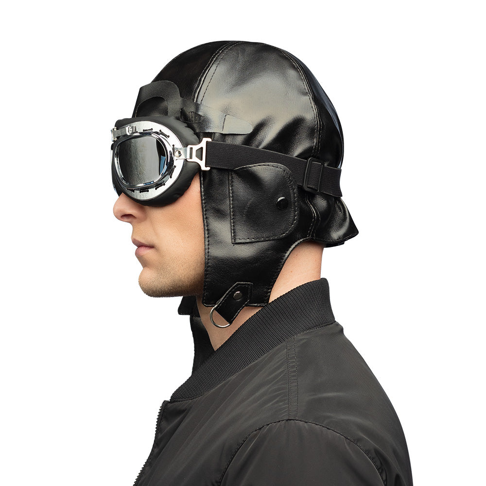 Set Pilot Mütze und Brille – Bild 4 | LuxeStyle