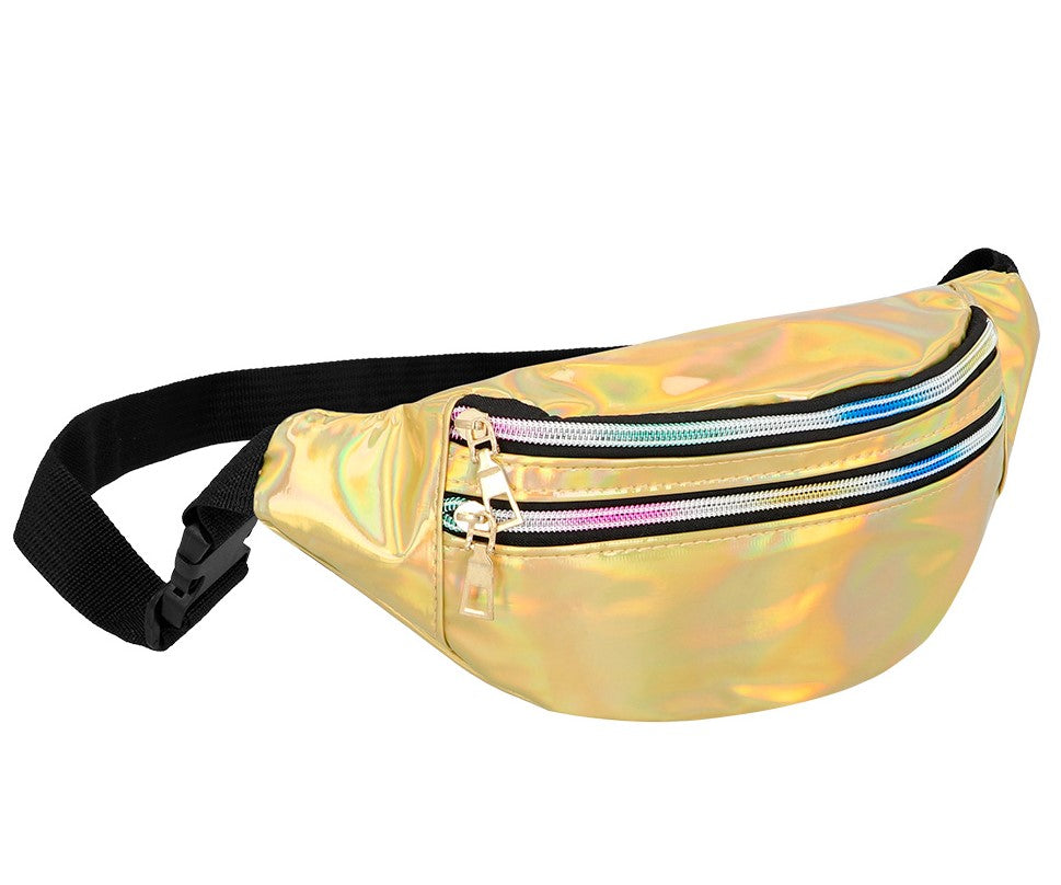 Hüfttasche Holo gold – Bild 1 | LuxeStyle