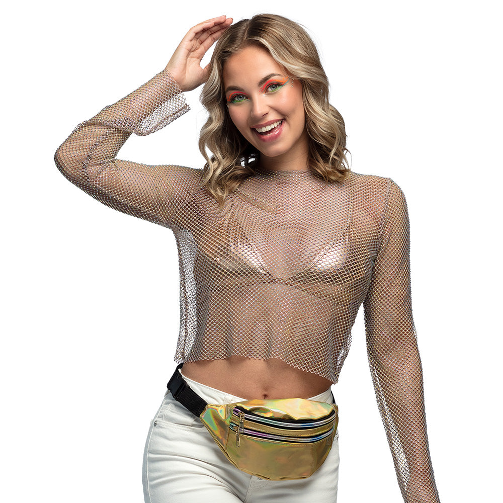 Hüfttasche Holo gold – Bild 2 | LuxeStyle
