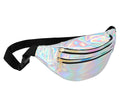 Hüfttasche Holo silber