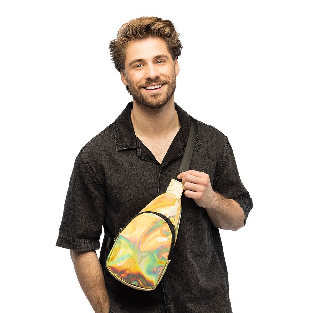 Crossbody Tasche Holo gold