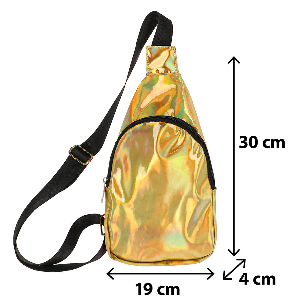 Crossbody Tasche Holo gold