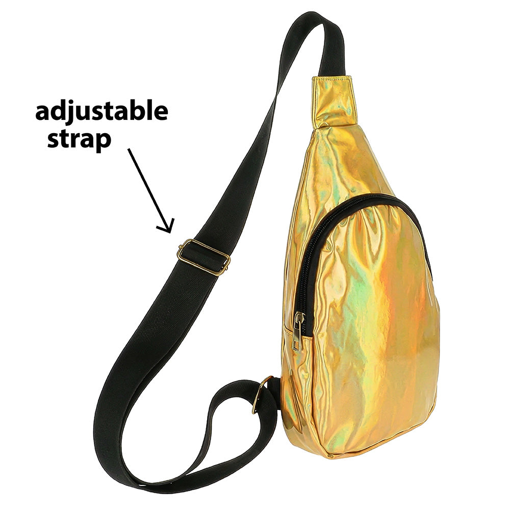 Crossbody Tasche Holo gold