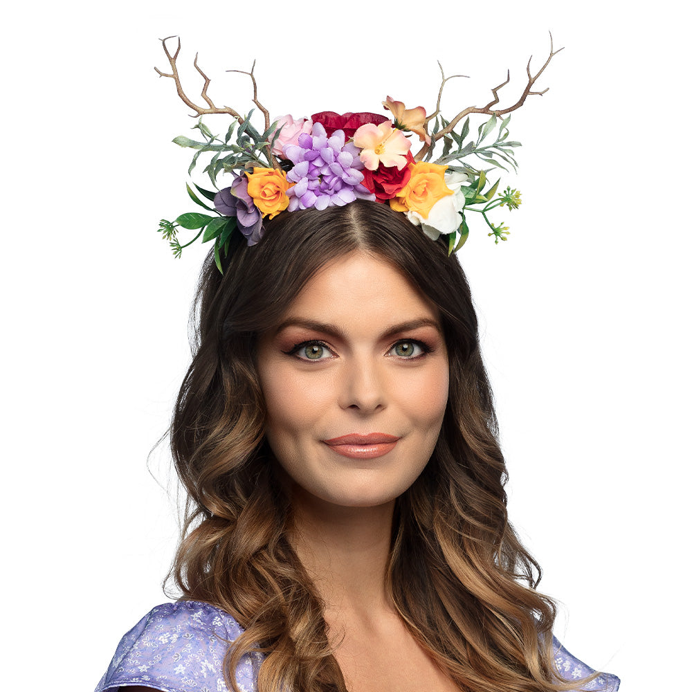 Diadem /Haarreif mit Blumen – Bild 2 | LuxeStyle
