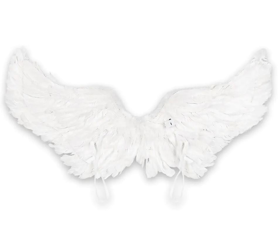 Engelflügel weiss mit LED