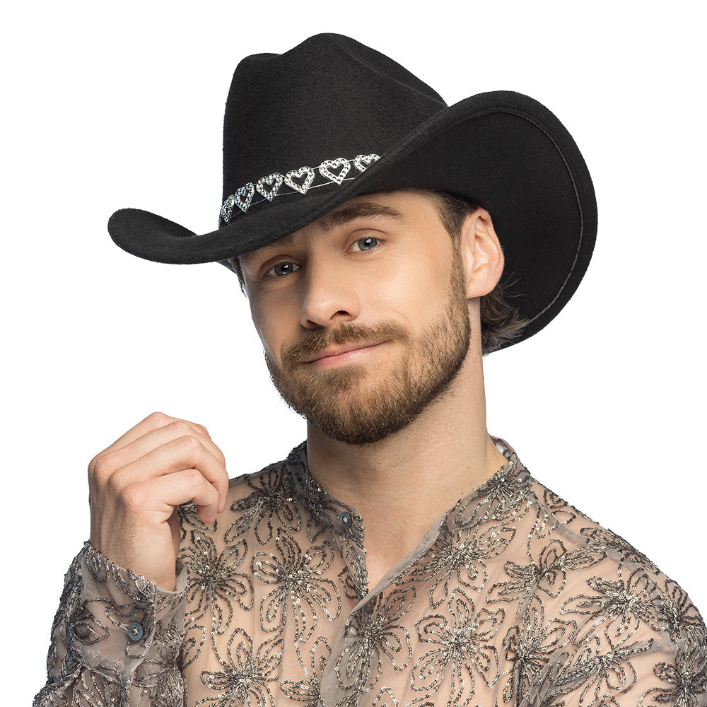 Cowboyhut Jamie schwarz – Bild 2 | LuxeStyle