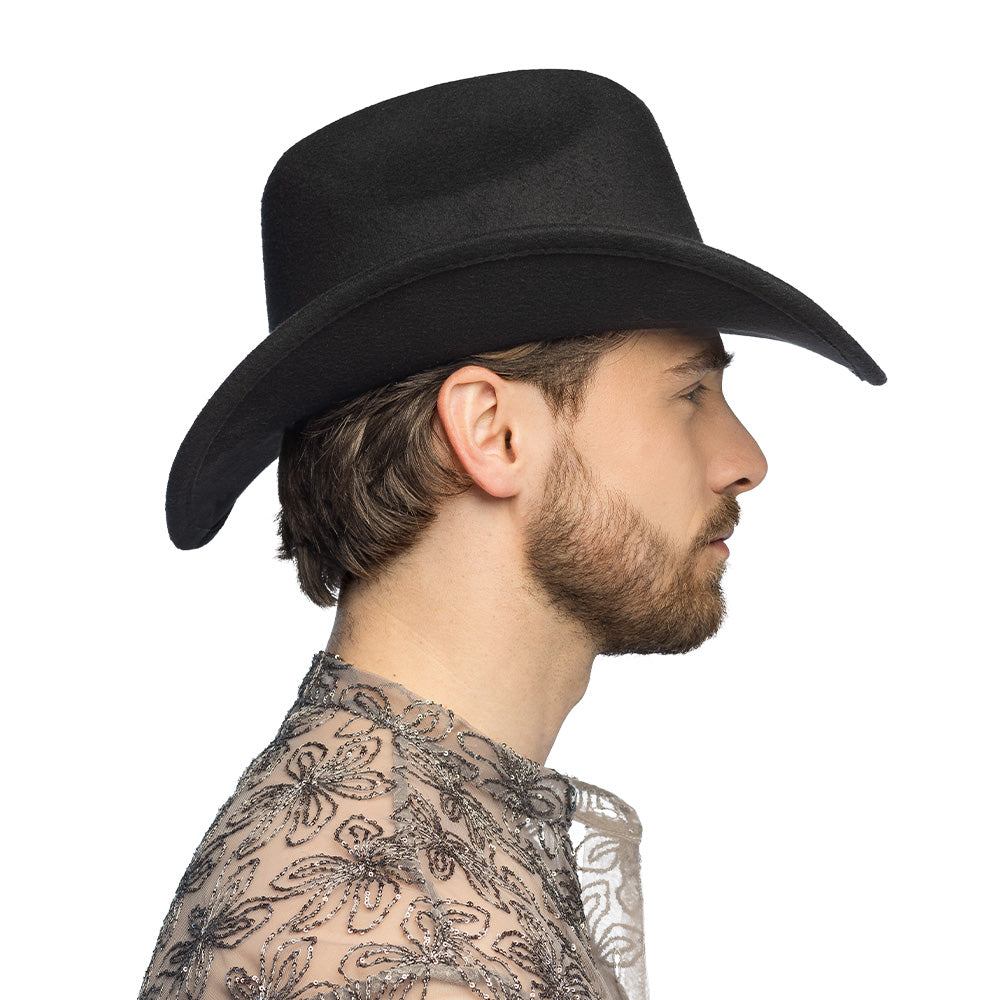 Cowboyhut Jamie schwarz – Bild 4 | LuxeStyle