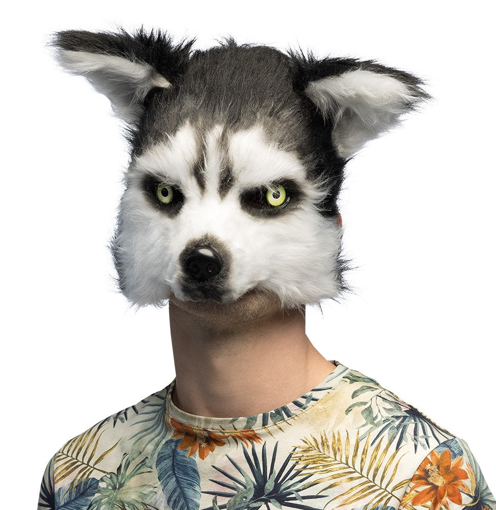 Halbmaske Plüsch Husky – Bild 2 | LuxeStyle