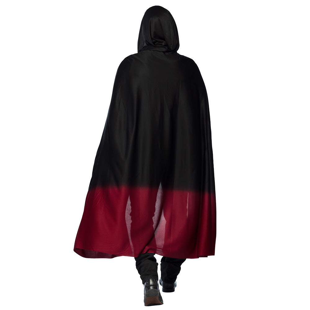 Umhang Fade schwarz-rot – Bild 3 | LuxeStyle