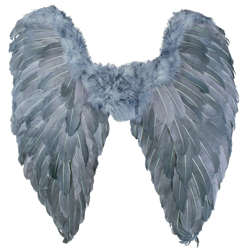 Engelsflügel grau 65x65 cm