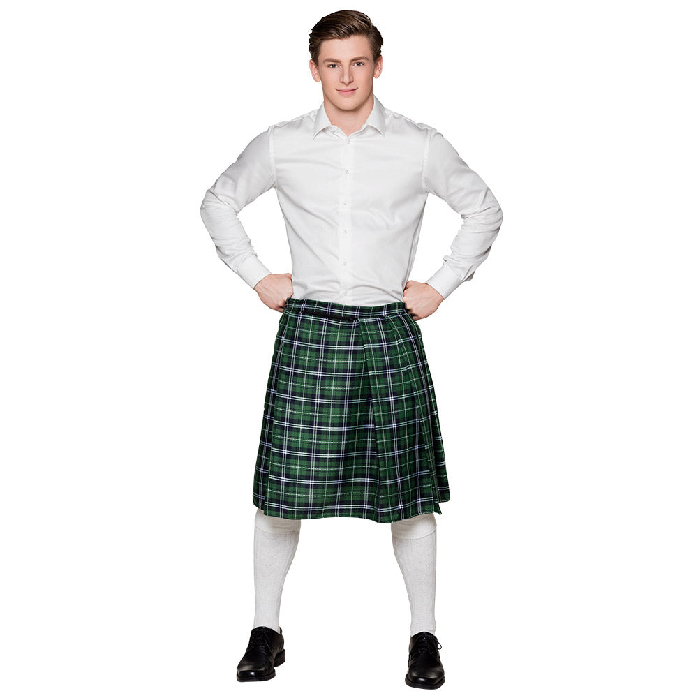 Schottenrock Mr Tartan grün – Bild 2 | LuxeStyle