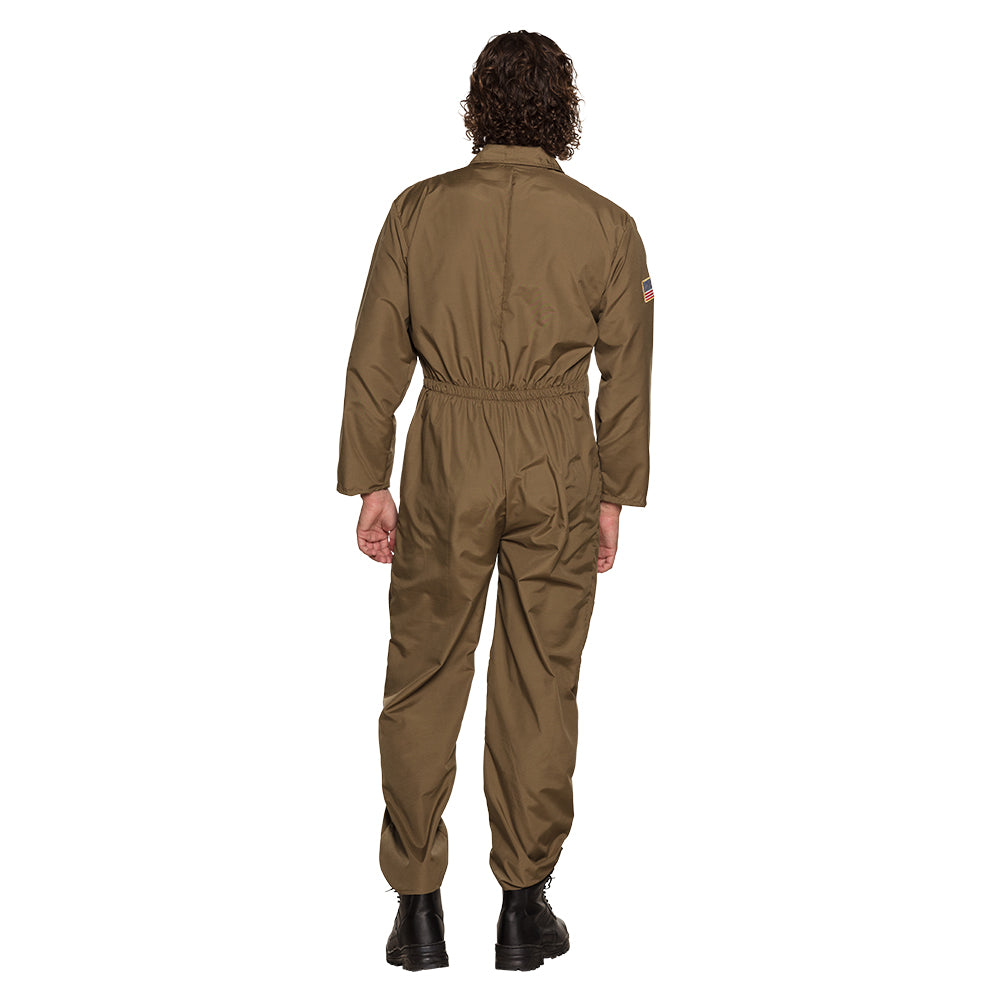 Overall Kampfjetpilot grün