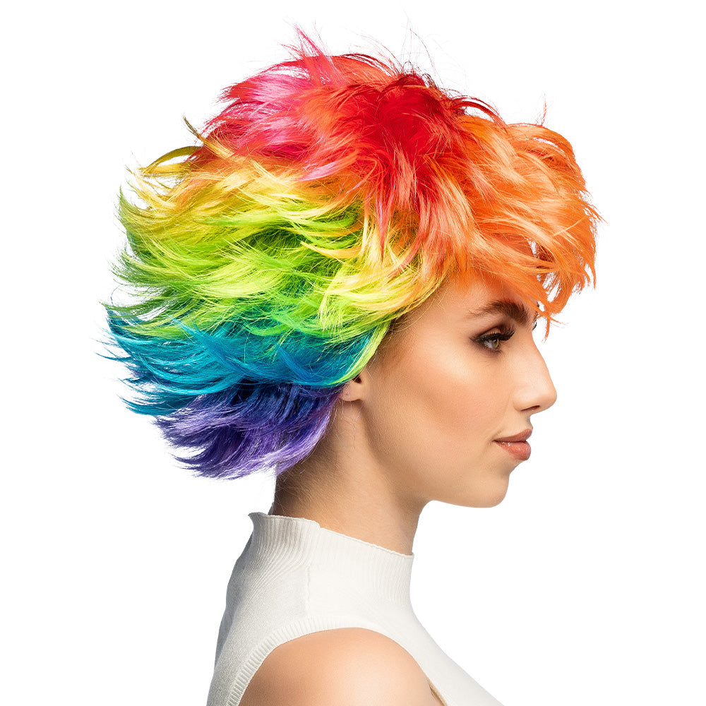 Perücke kurzhaar Rainbow – Bild 3 | LuxeStyle