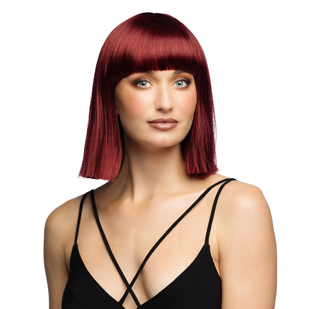 Perücke Djamilla Bob rot-braun – Bild 4 | LuxeStyle