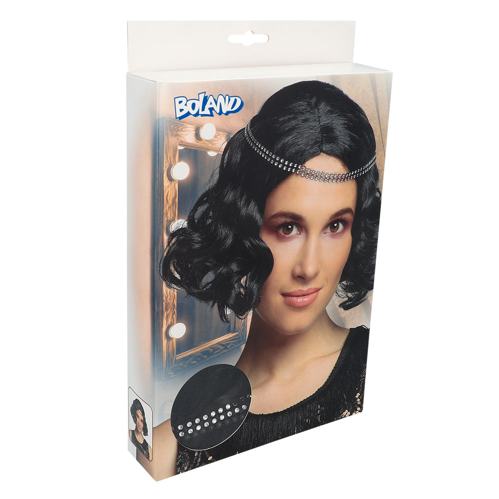 Perücke Flapper schwarz – Bild 4 | LuxeStyle