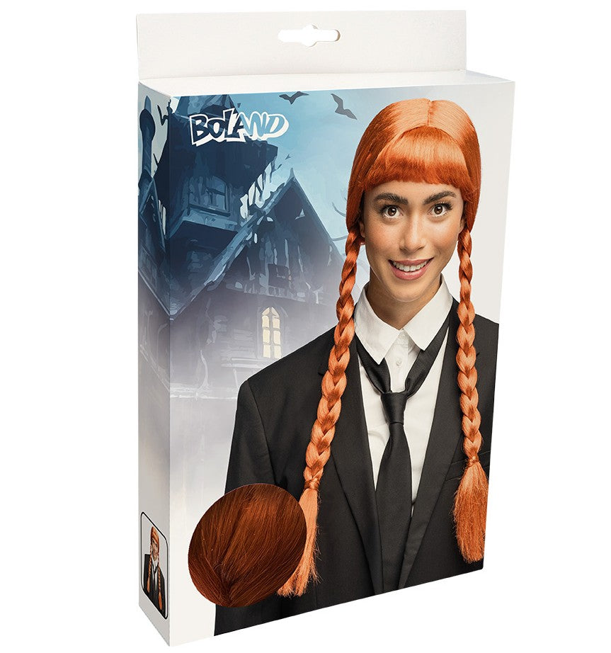 Perücke Stalker orange, lange