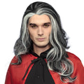 Perücke Vampire Louis, schwarz