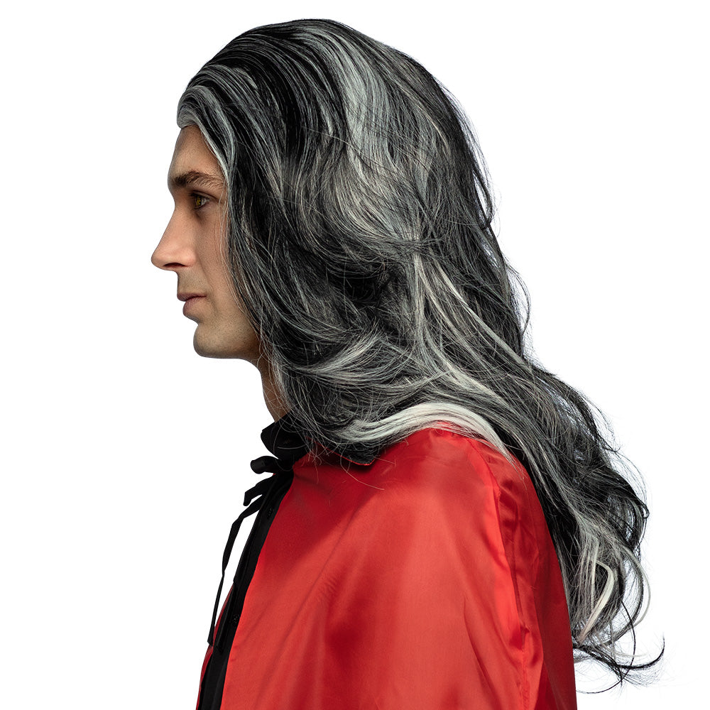 Perücke Vampire Louis, schwarz – Bild 2 | LuxeStyle