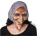 Maske Hexe mit Kopftuch