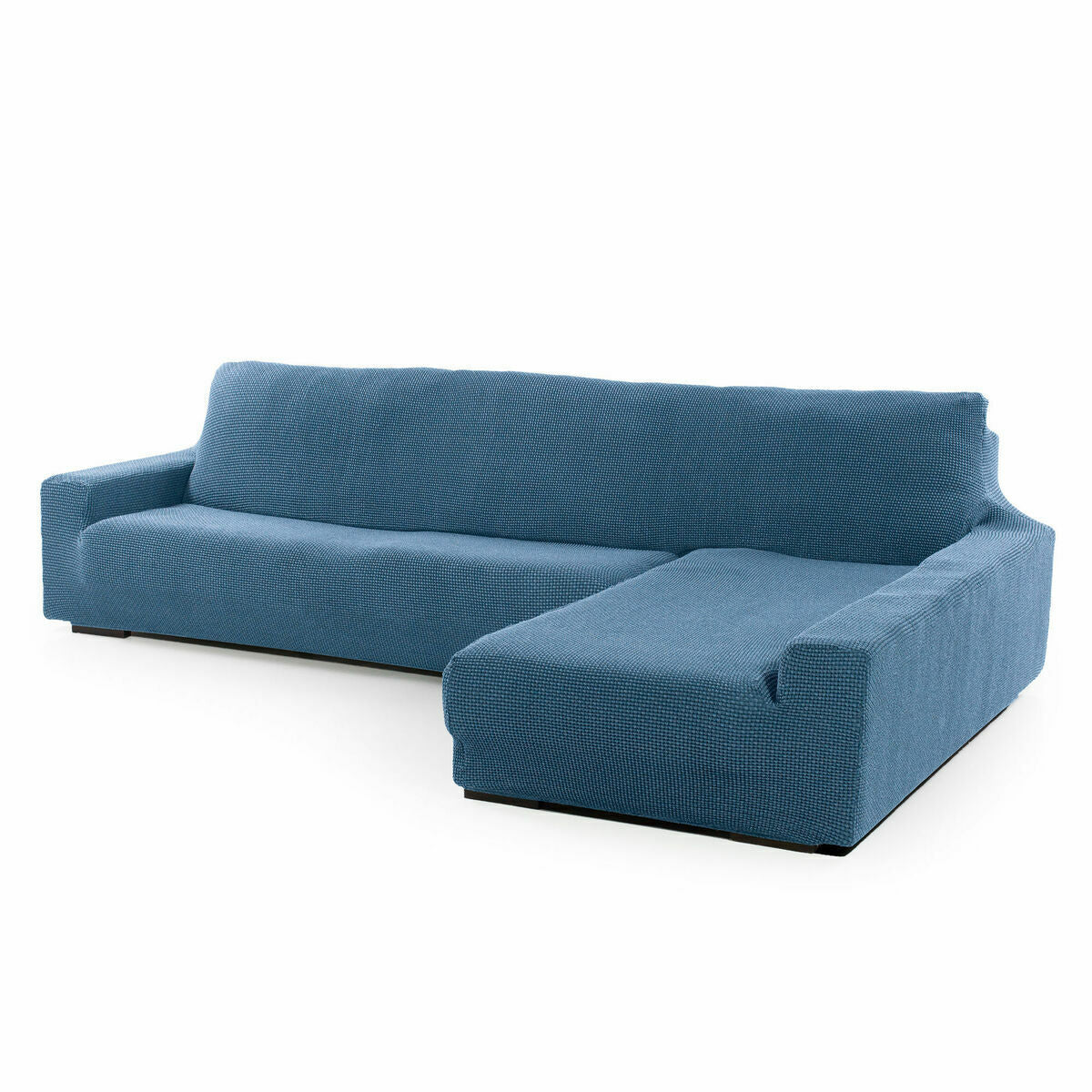 Bezug für Chaiselongue mit langem Arm rechts Sofaskins NIAGARA Celeste · Generalüberholt (