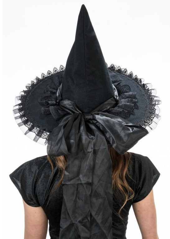 Hexenhut schwarze Spitze – Bild 1 | LuxeStyle