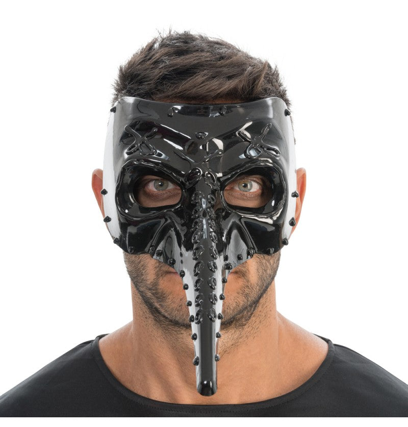 Maske Pestarzt, schwarz – Bild 1 | LuxeStyle