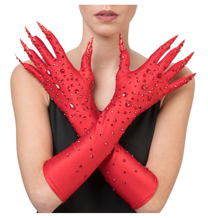 Teufelin Handschuhe rot – Bild 1 | LuxeStyle