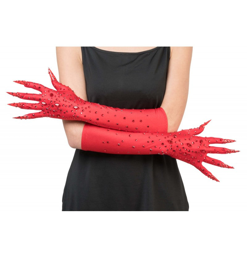 Teufelin Handschuhe rot – Bild 2 | LuxeStyle