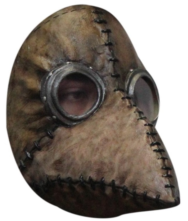 Maske Doktor Plague braun